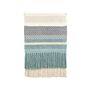 Wall Hanging Multicolour Cotton Handwoven With Tassels Wall Décor Hanging Decoration Retro Sea Style