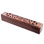 Decorative Sheesham Wood Carved Incense Box