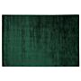 Area Rug Green Viscose 140 X 200 Cm Tufted Low Pile