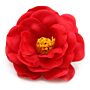 Craft Soap Flower - Camellia - Red - Pack Of 10