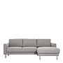 Cleveland Chaiselongue Sofa (rh) In Nova Light Grey