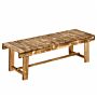 Outsunny 2-seater Outdoor Indoor Garden Wooden Bench Patio Loveseat Fir 110l X 38w X 35h Cm Carbonised