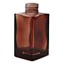 100ml Square Long Reed Diffuser Bottle - Amber