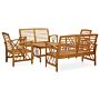 Vidaxl 5 Piece Garden Lounge Set Solid Acacia Wood