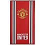 Manchester United Fc Core Stripe Towel