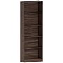 Cambridge 5 Tier Extra Large Bookcase, Walnut