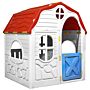 Vidaxl Kids Foldable Playhouse With Working Door And Windows