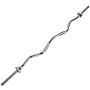 4ft Spinlock Ez Curl Barbell Weight Bar