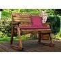 Rocker Bench - Burgundy