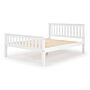 Manila Hfe Pine Bed Double White