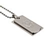 Liverpool Fc Double Dog Tag & Chain