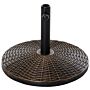 Outsunny Patio Weighted Umbrella Base Parasol Holder Outdoor Stand 25kg