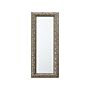 Wall Hanging Mirror Gold 51 X 141 Cm Decorative Distressed Frame Living Room Classic Vintage French Style