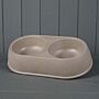 Earthy Large Duo Pet Bowl Made With Straw (31x18cm)