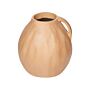 Decorative Vase Beige Terracotta 27 Cm Handmade