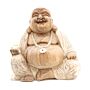 Happy Buddha - Whitewash 40cm