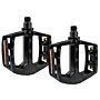 Flat Platform Bicycle Pedals - Black