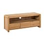 Curve Oak Tv Unit