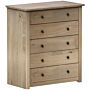 Panama 5 Drawer Chest