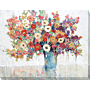 Bright Bouquet Ii By Tim O'toole - Wrapped Canvas