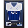 Everton Fc 1986 Lineker Signed Shirt (framed)