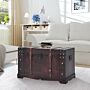 Vidaxl Vintage Treasure Chest Wood 66x38x40 Cm