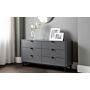 Chloe 6 Drawer Wide Chest