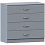 Riano 4 Drawer Chest, Grey