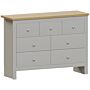 Arlington 4+3 Drawer Chest, Grey