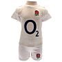 England Rfu Shirt & Short Set 9/12 Mths Gr