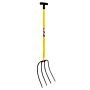 Jcb Professional Manure Fork 4 Prong T Handle | Jcbmf11