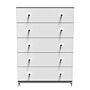 Yarmouth 5 Drawer Chest In White