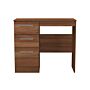 Contrast 3 Drawer Vanity In Noche Walnut