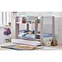 Mars Bunk & Underbed Bunk Bed Taupe