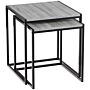 Brooklyn Nest Of 2 Tables, Grey