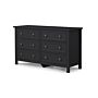 Maine 6 Drawer Wide Chest - Anthracite