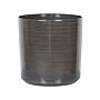 Plant Pot Grey Fibre Clay 35 X ⌀ 35 Cm Outdoor Indoor All Weather