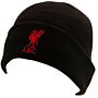 Liverpool Fc Black Cuff Beanie