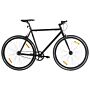 Vidaxl Fixed Gear Bike Black 700c 59 Cm