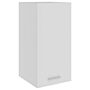 Vidaxl Hanging Cabinet White 29.5x31x60 Cm Engineered Wood