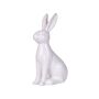 Decorative Figurine White Ceramic Small 26 Cm Accent Piece Easter Decoration