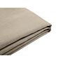 Bed Frame Cover Beige Fabric For Bed 180 X 200 Cm Removable Washable