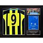 Manchester City Fc Dickov Signed Shirt (framed)