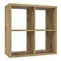 Mauro 2x2 Storage Unit In Artisan Oak