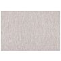 Rug Beige Cotton 160 X 230 Cm Rectangular Hand Woven