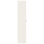 Vidaxl File Cabinet White 105x40x180 Cm Steel