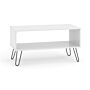 Augusta White Open Coffee Table