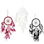 Bali Dreamcatchers - Large Round - Black/white/red