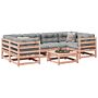 Vidaxl 7 Piece Garden Sofa Set Solid Wood Douglas Fir