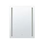 Wall Mounted Hanging Led Mirror 70 X 90 Cm Rectangular Modern Vintage Vanity Bathroom Make-up